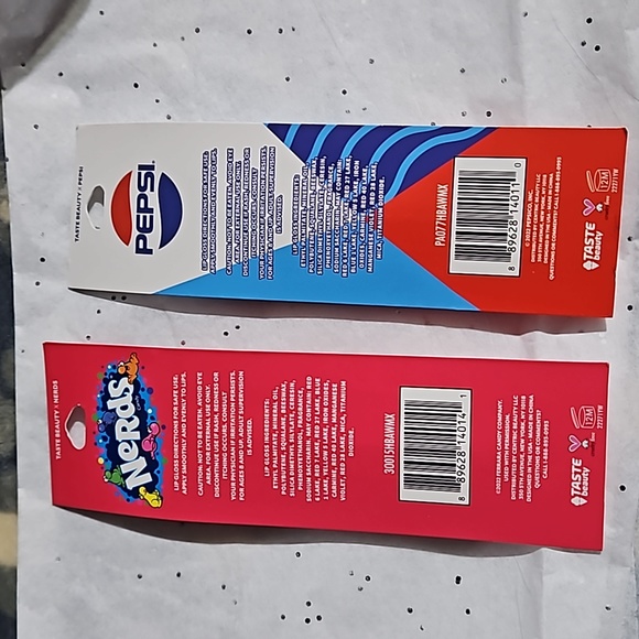 Nerds & Pepsi Brand lip gloss bundle of two - Picture 2 of 4